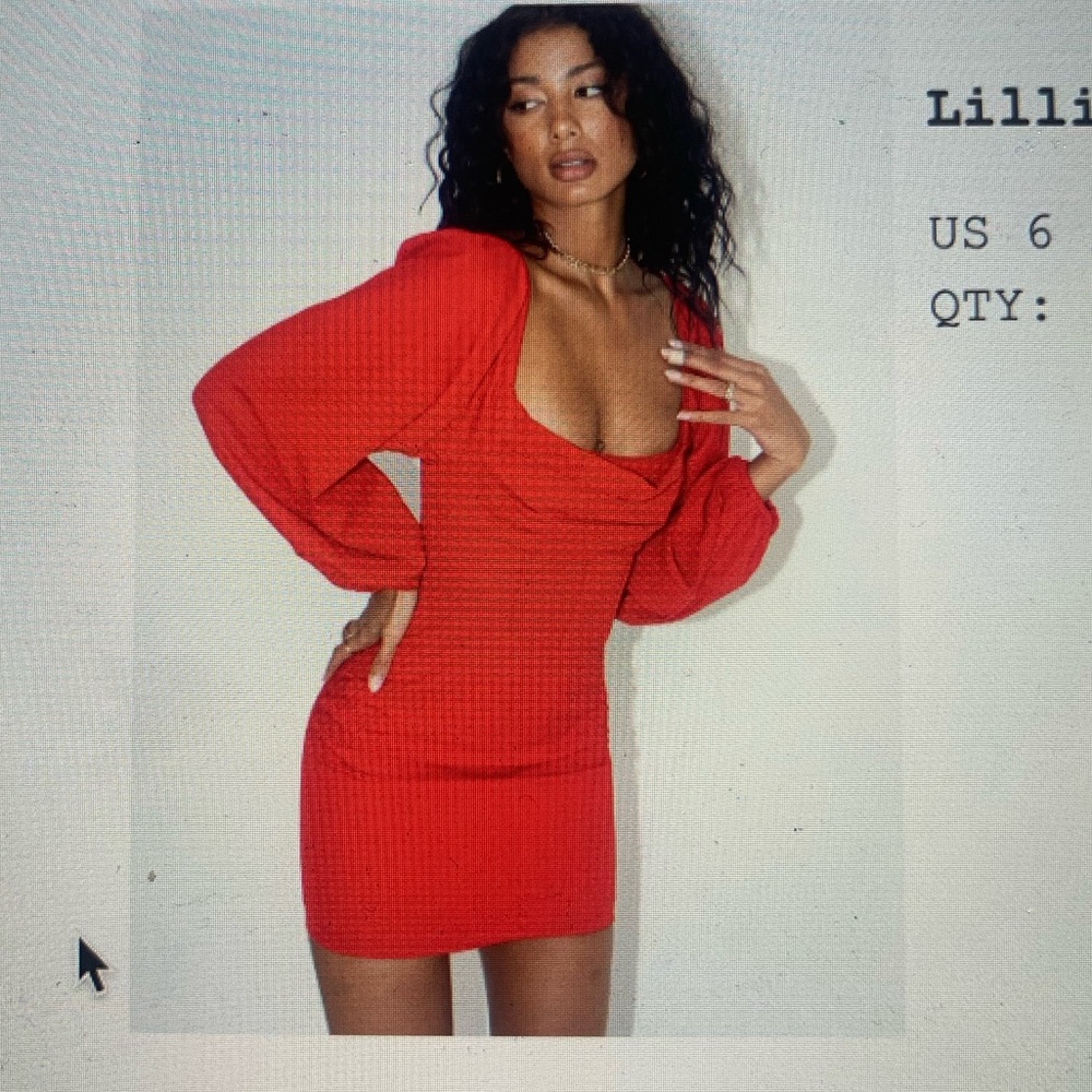 Red princess Polly dress!